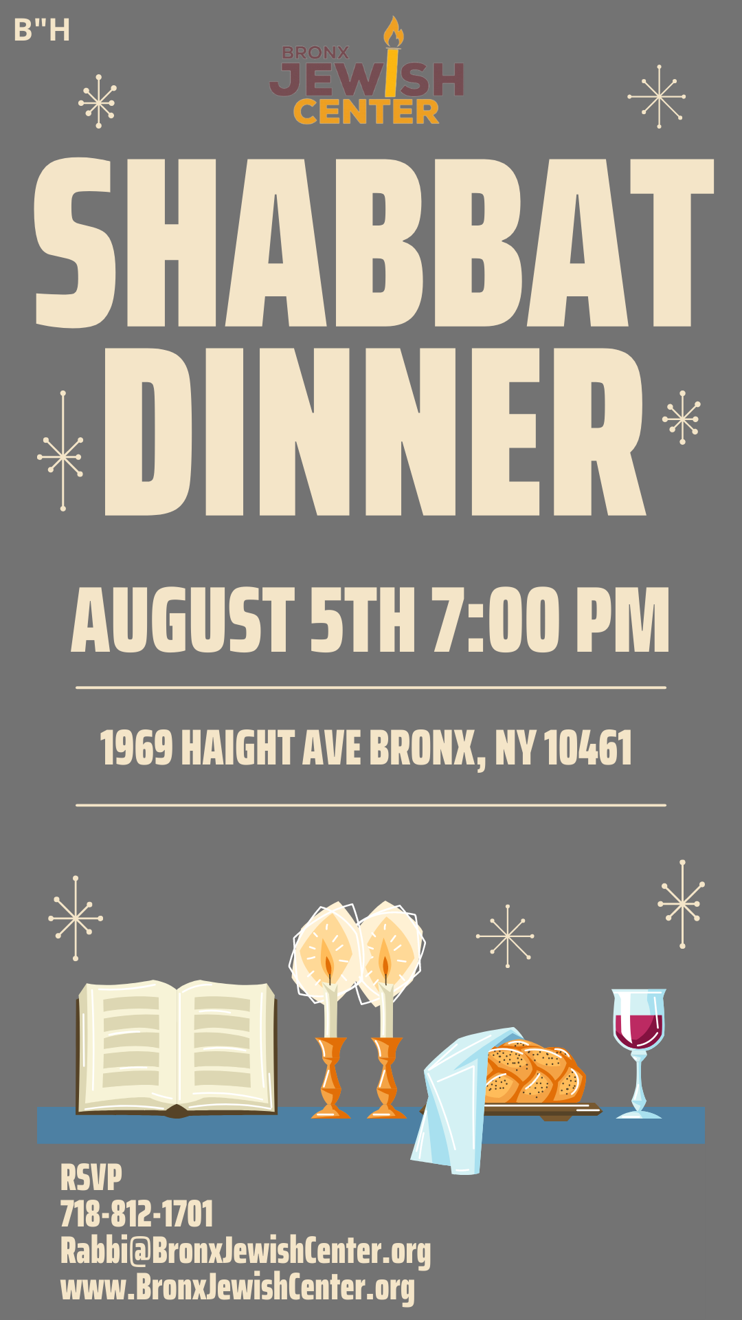 Shabbar Dinner