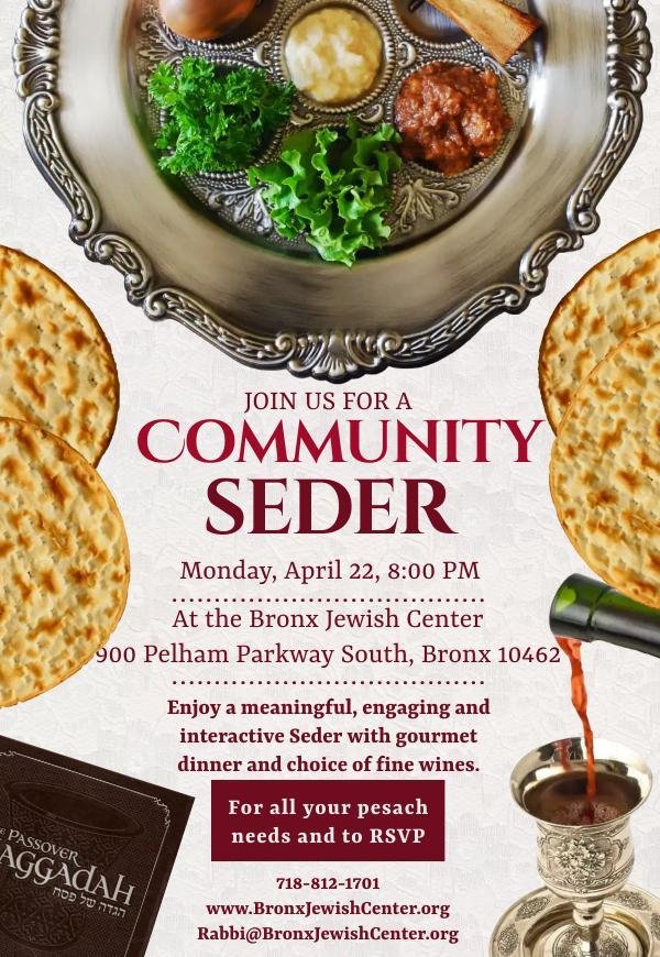 PASSOVER SEDER