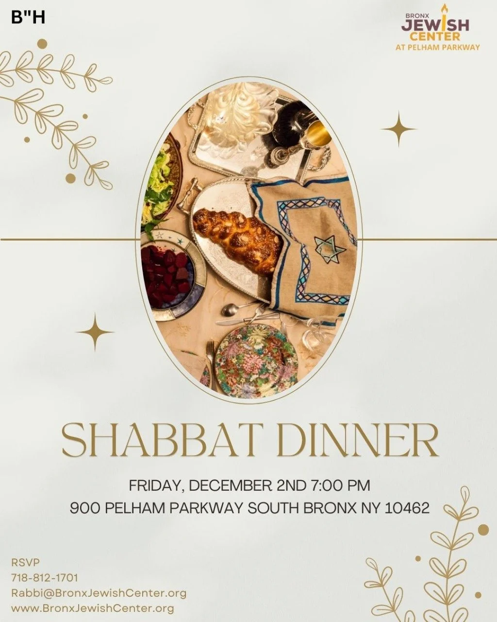 SHABBAT DINNER