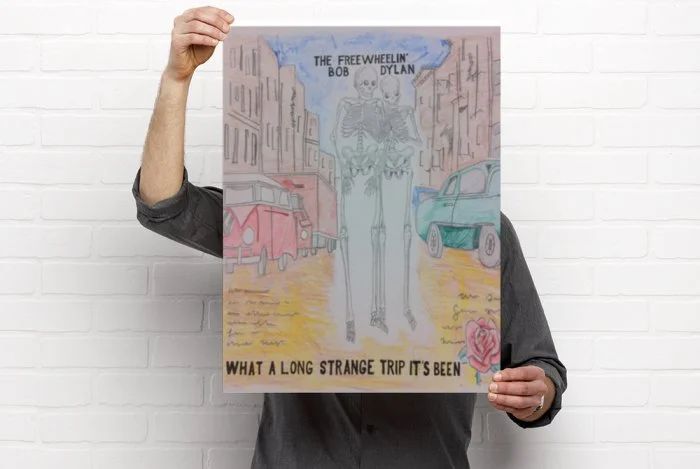FreeWheelin Dylan Poster $24.50.jpeg