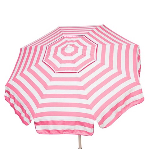 Parasol 6' Italian Aluminum Collar Tilt Beach Umbrella