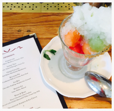 Mezcal Shaved Ice&nbsp;