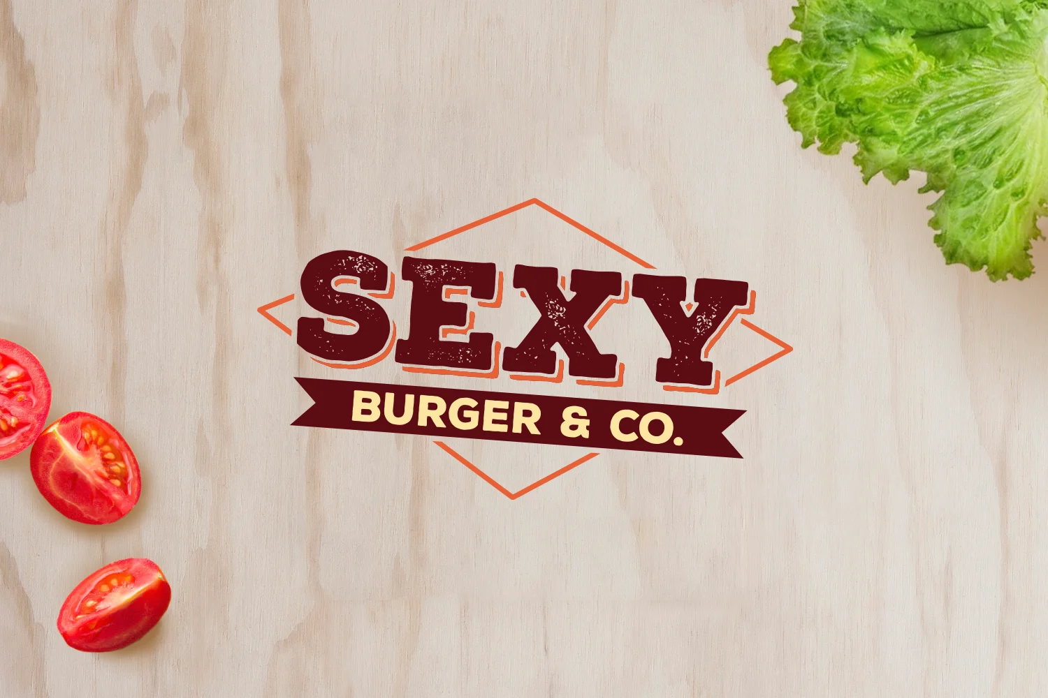  Art direction and branding for local burger joint 