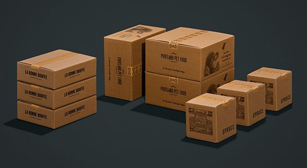 Recycled + Recyclable Boxes