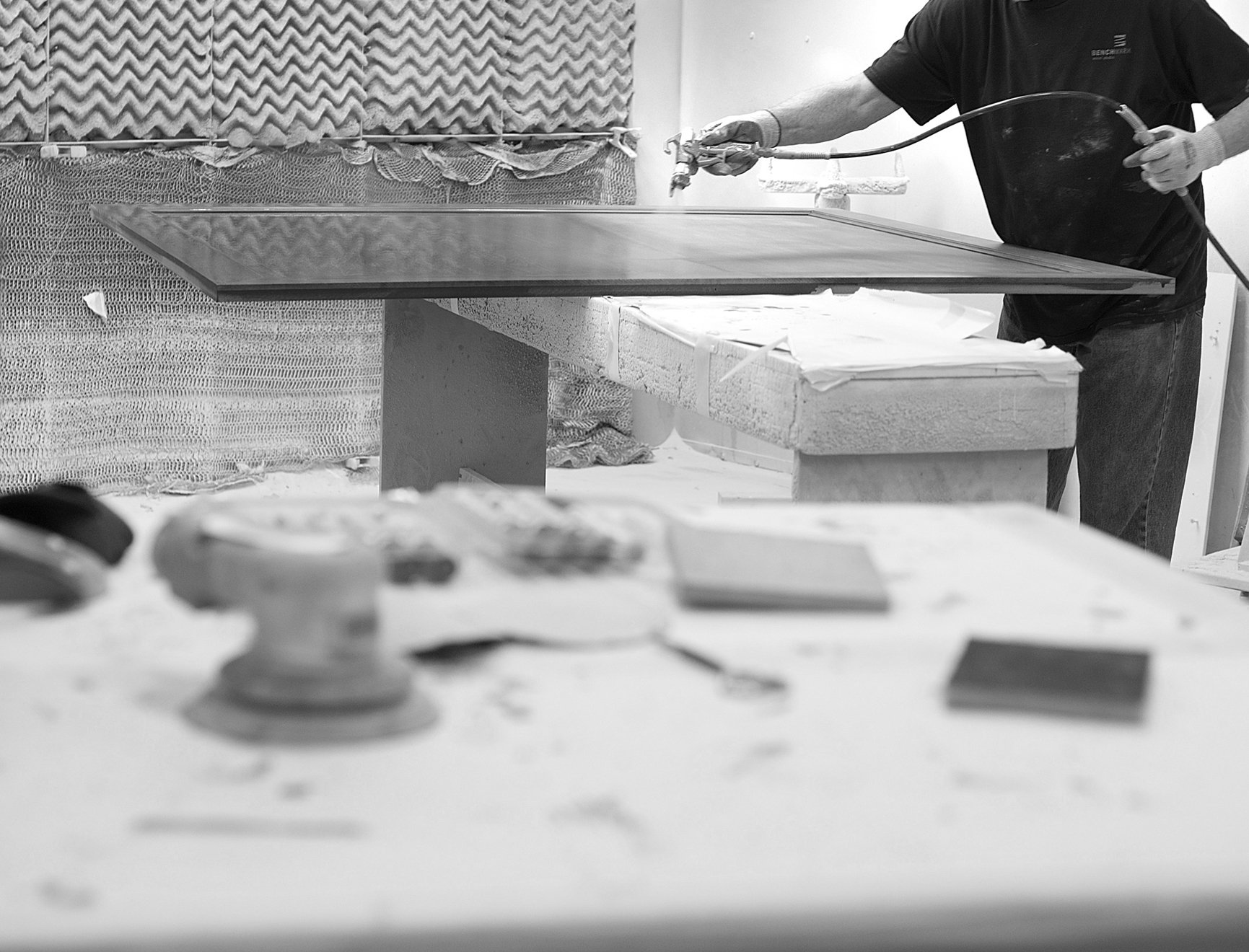 Custom finishes on custom pieces. 

#benchmarkwoodstudio #custommade #madeinmichigan #cabinteryexperts