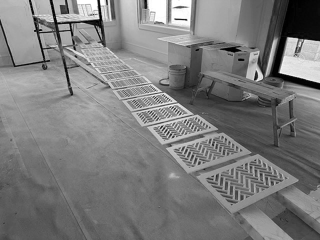 Beautifully crafted and carefully engineered, our air return covers add clean lines and distinctive style to any house. Over 20 unique and intricate pattern designs that are unfinished, hand-sanded, and ready to be stained or painted to match any col
