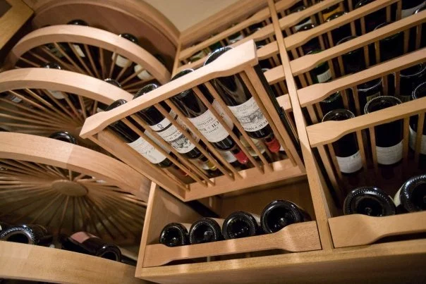 Crafted for collectors, designed for living.  This custom wine cellar by @revelcellars  blends innovation and artistry, giving every bottle the perfect place to rest. 

#benchmarkwoodstudio #revelwinecellars #winecellarinspo #wineoclock #winecellarbu