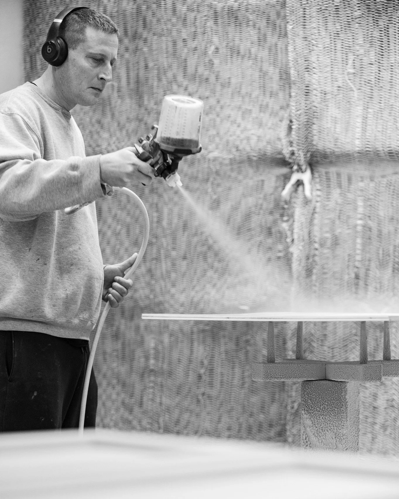 Our finishing department is where each piece truly comes to life. From expert spraying to meticulous attention to detail, this stage is all about achieving a flawless, durable finish that enhances the wood's beauty and elevates the final product.

Pr