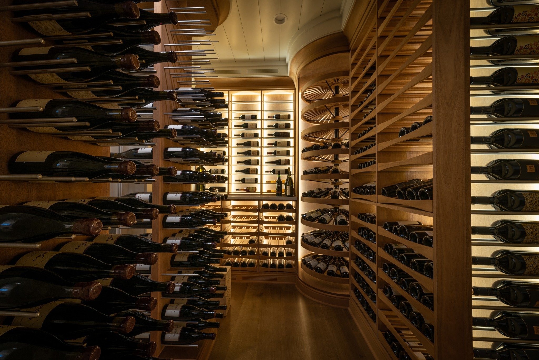 Fall has a way of inviting us back inside.

Cooler evenings, dinner around the table, and a favorite bottle waiting to be opened. A custom wine cellar brings warmth and character to the home while creating a beautiful place to store, display, and enj