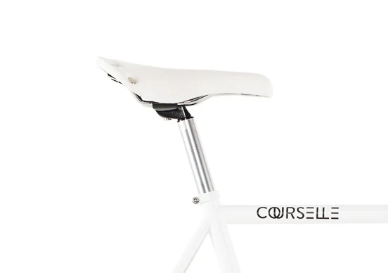 Courselle Vintage Saddle San Marco Regal White