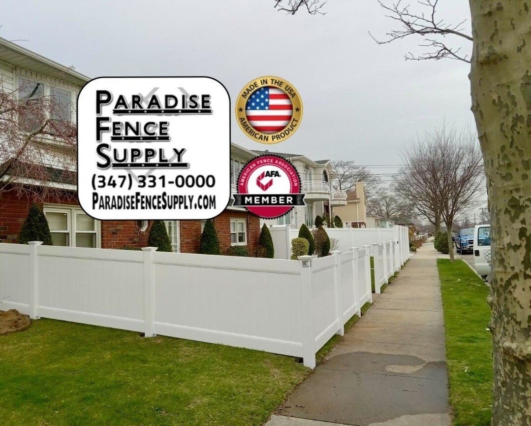Spring is here! Brighten up your home with the elegant look of high-quality PVC fences! Proudly crafted in the USA, our fences not only add privacy but also a touch of sophistication to any home. 🏡✨ Contact us today: (347) 331-0000 ParadiseFenceSupp