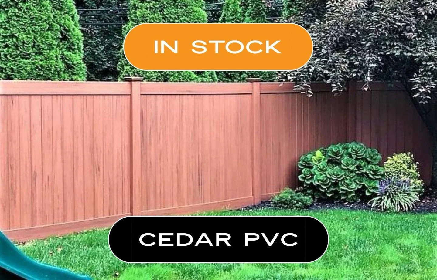 Warm cedar looks, zero maintenance work. Our Cedar Color PVC privacy fence is IN STOCK and ready for pickup or fast delivery! Give every backyard the rich style of wood that never needs staining.

📍Paradise Fence Supply | 15302 Baisley Blvd., Jamaic