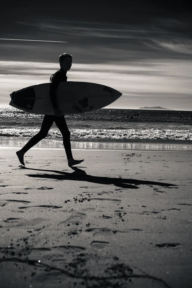 Surfing in Ventura
