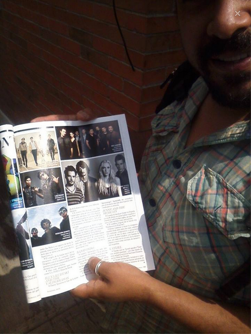 inserto magazine Rolling Stone.