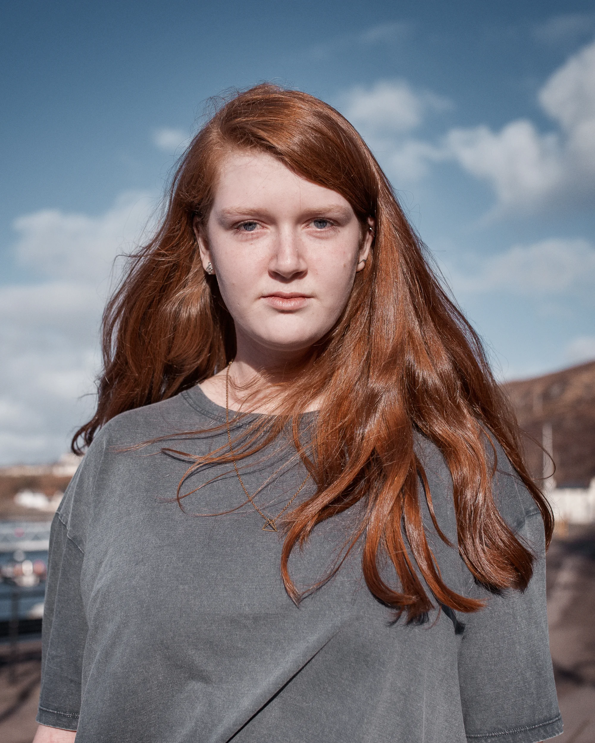 Heather, 15 years old student. “I like the community. I like how close everyone is, and how you kind of know everybody”.