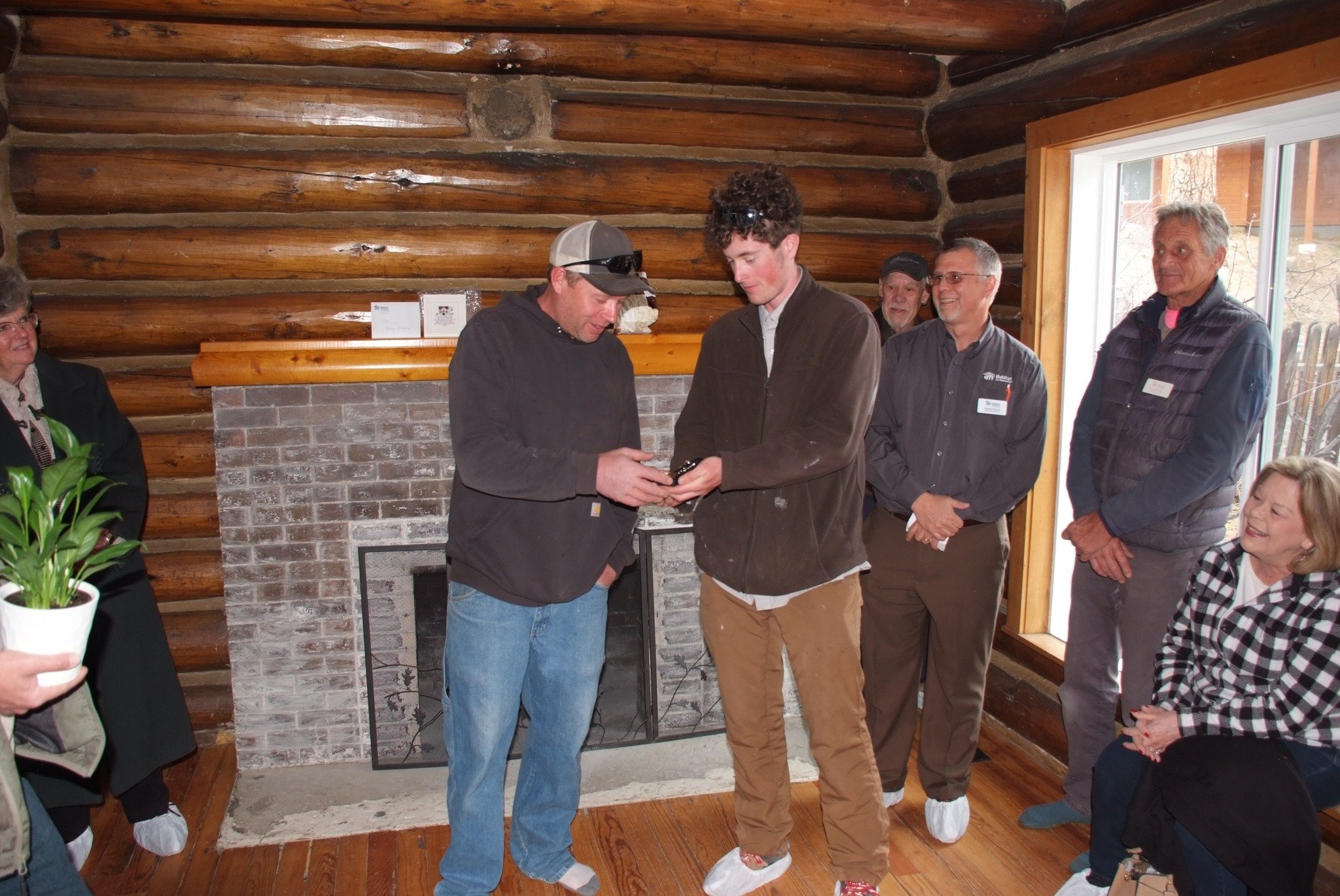 Thank you @longmont_leader for featuring St. Vrain Habitat in a recent article about our work in Estes Park. What a joyous occasion it was as we celebrated a cabin renovation. Habitat does more than build new homes. Our repair program helps individua