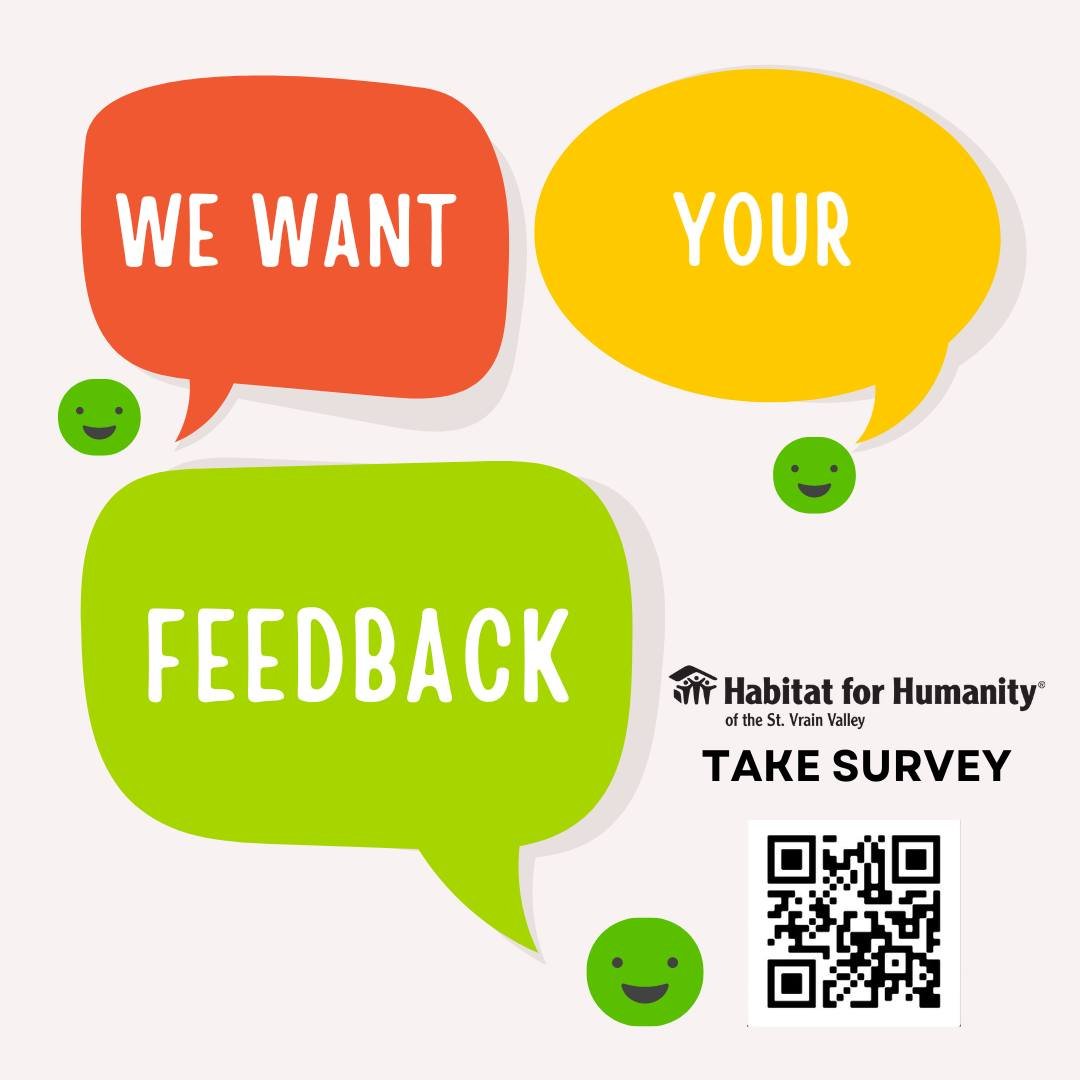 Hey there, friends! We need your input! Take our super quick survey and you score a sweet Longmont ReStore coupon. Your 2 minutes gets you 20% off. https://bit.ly/47th9IM #SurveyTime #FeedbackIsKey #Winning #ShopLocal #ReStoreDeals 🛍️🤩 #stvrainrest