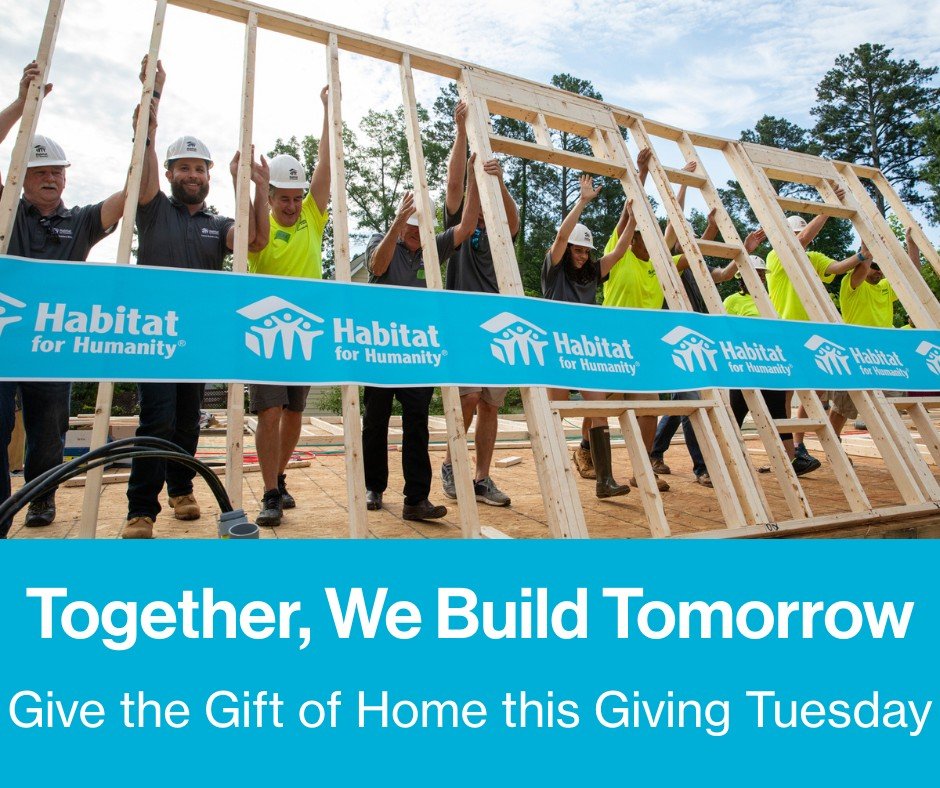 Today is Giving Tuesday! Your gift helps St. Vrain Habitat partner with local families to build safe, affordable homes. Every contribution makes a real difference.
www.coloradogives.org/StvrainHFH
 #givingtuesday #givingtuesdayco #stvrainhabitat #Hab