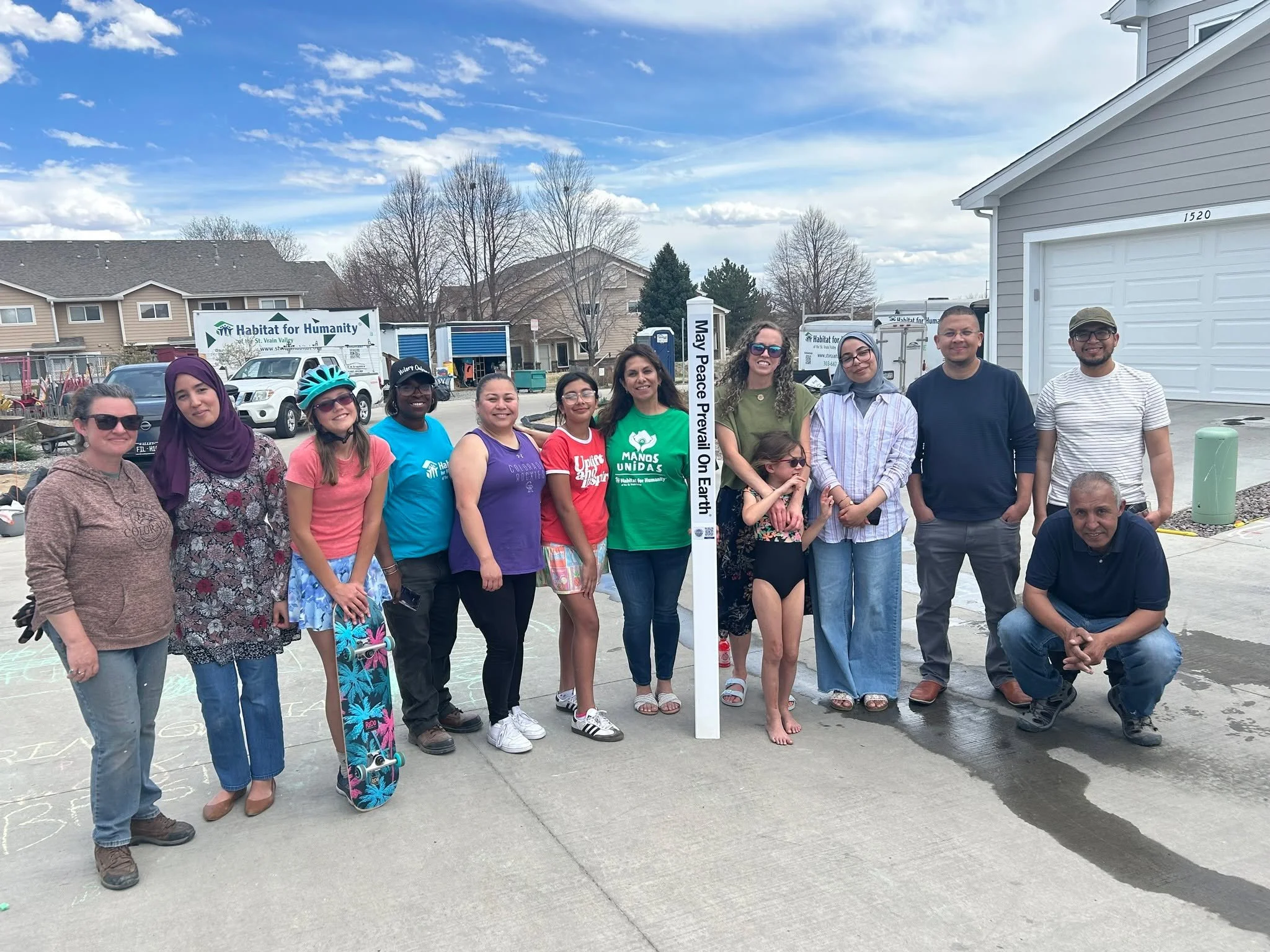 What does Beloved Community look like?

Sharing meals and laughter.
Building homes side by side.
Creating space where everyone has a place to belong.

During our Salaam Build in celebration of Arab American Heritage Month, we gathered with new neighb