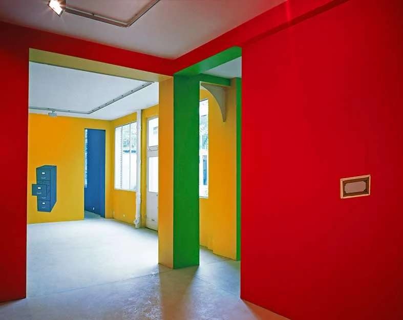 Interior (Papillon Gallery Project) (Wall Drawings)
