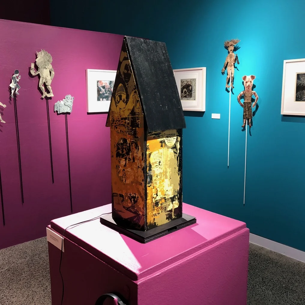 Solo Exhibition at Taller Puertorriqeuño, Philadelphia, PA https://tallerpr.org/2018/03/15/ron-abram-el-ambiente-on-view-through-jan-13/