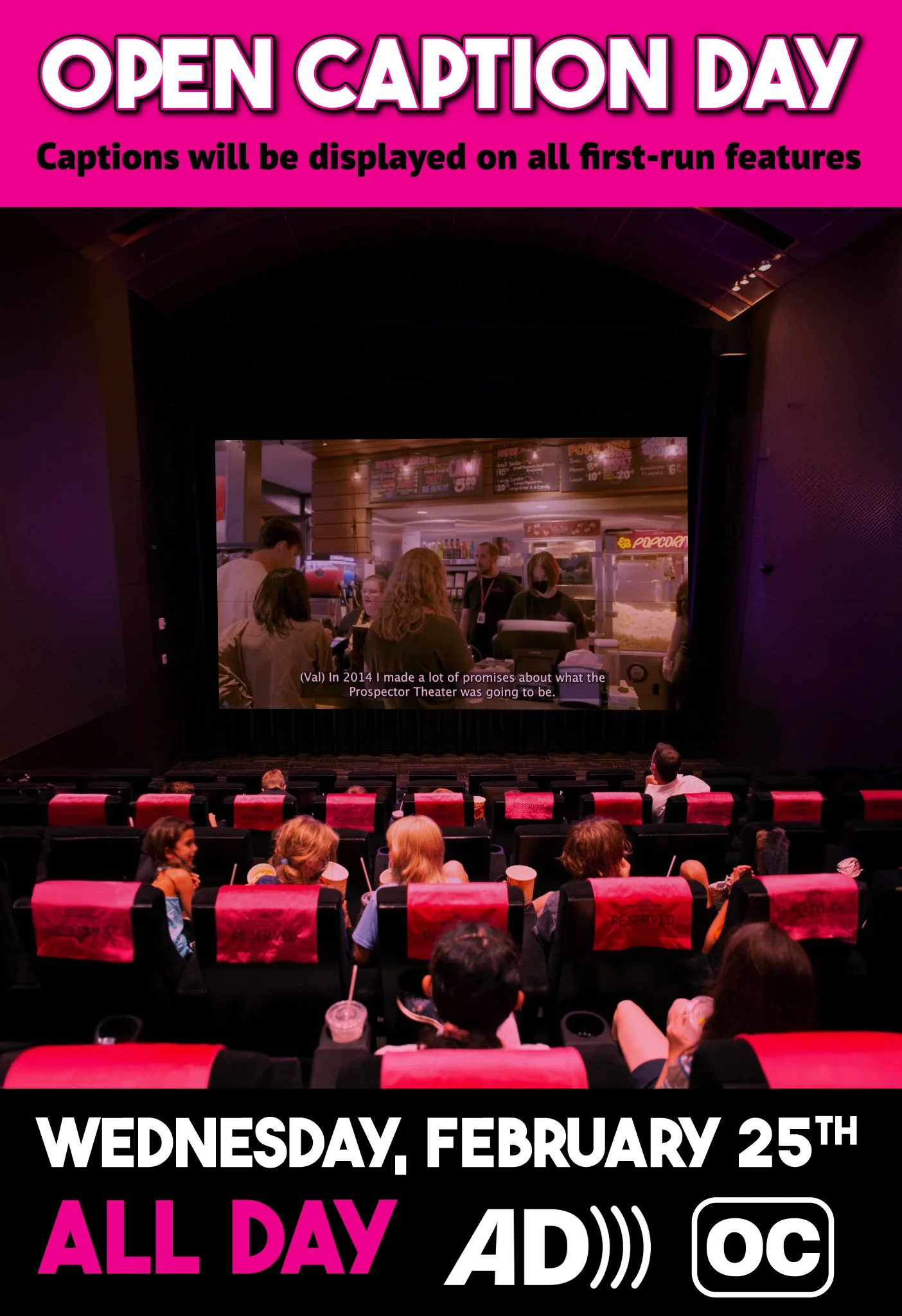 Open Caption Day