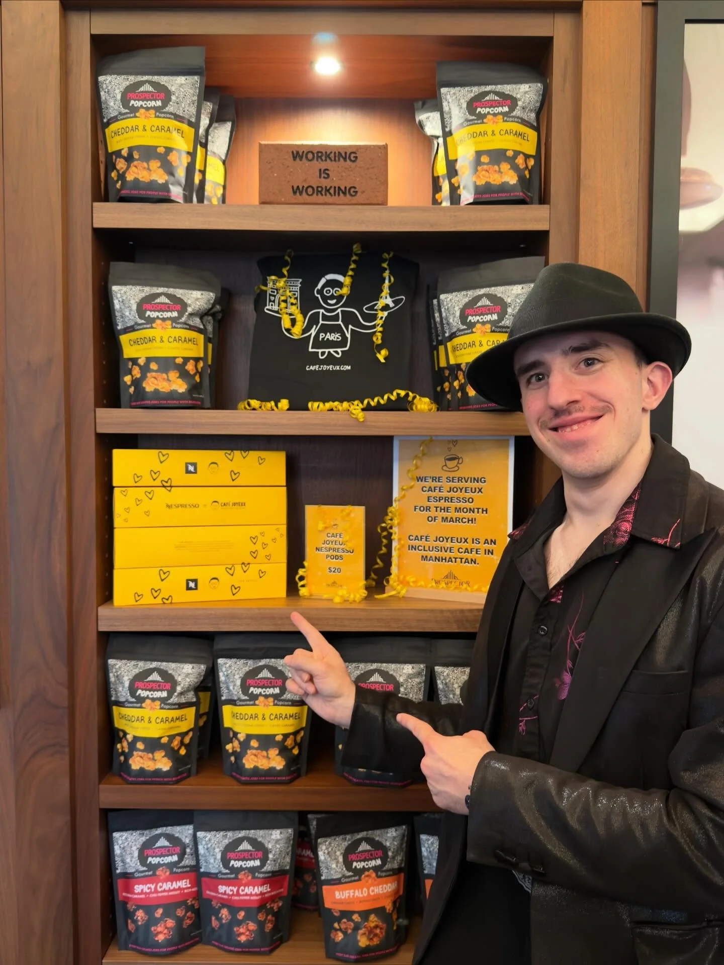 We&rsquo;re so happy to partner with Caf&eacute; Joyeux! For the rest of March, we&rsquo;ll serve their delicious espresso and sell their Nespresso pods in our Heads Up Caf&eacute;. 

@cafejoyeuxus is a 501(c)(3) not-for-profit organization dedicated