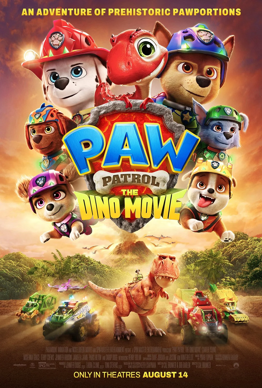 PAW Patrol: The Dino Movie - August 14th