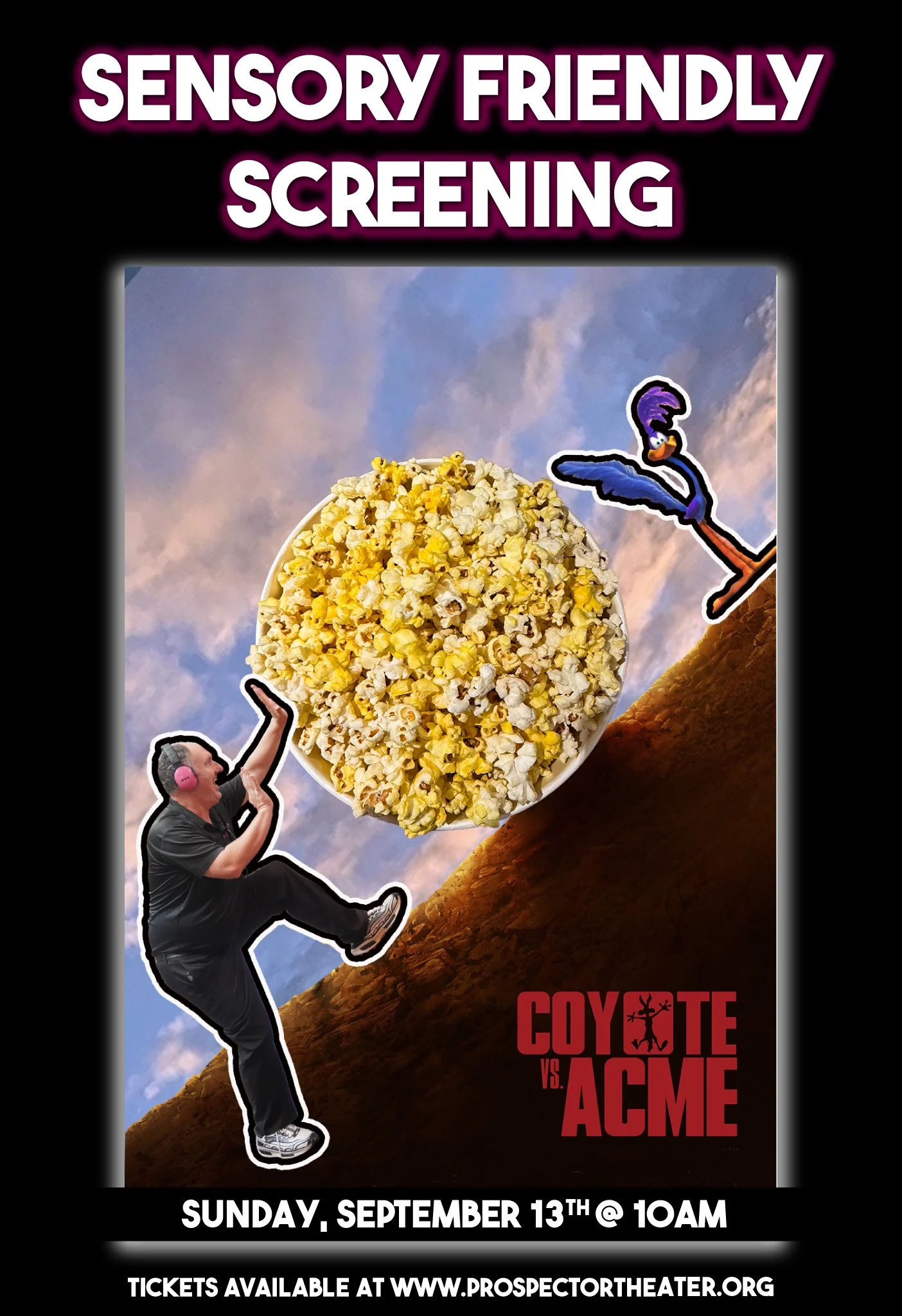 Sensory Friendly Screening - Coyote Vs. ACME - September 13th @ 10am