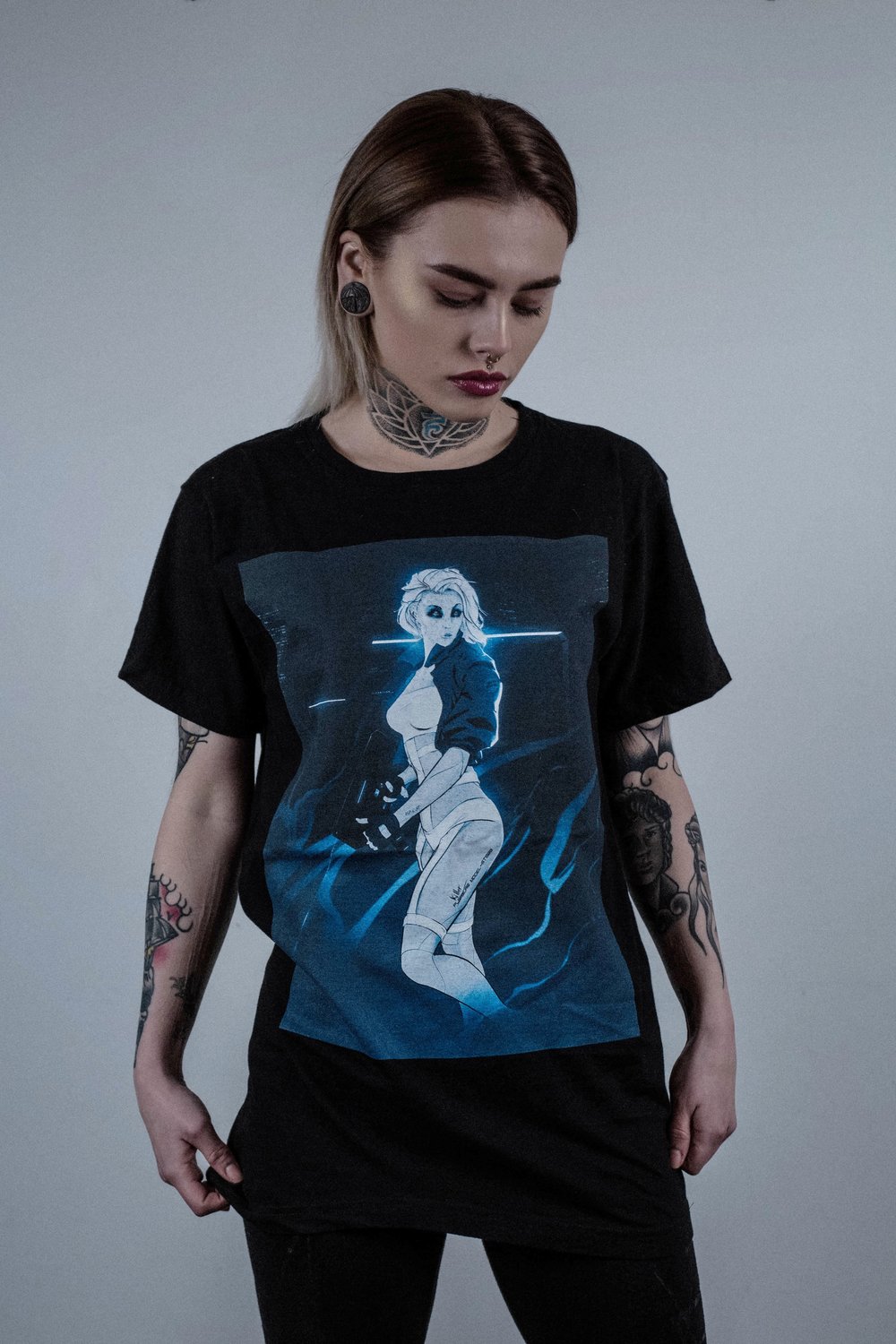 Shelly Limited Edition Graphic Tee — Akade Wear | Retrowave Clothing ...