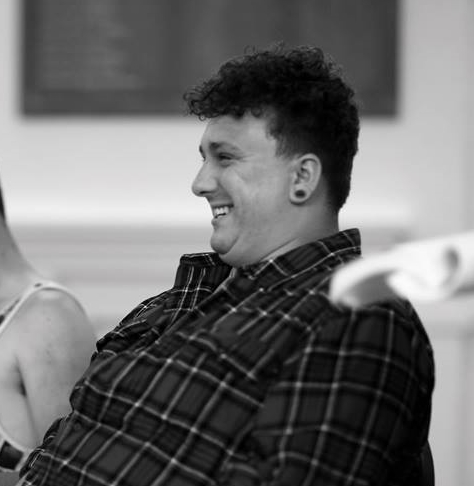 Alex Kirkham in rehearsal (Photo courtesy of Front of House Photography )