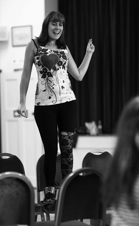 Laura in rehearsal (Photo courtesy of Front of House Photography )