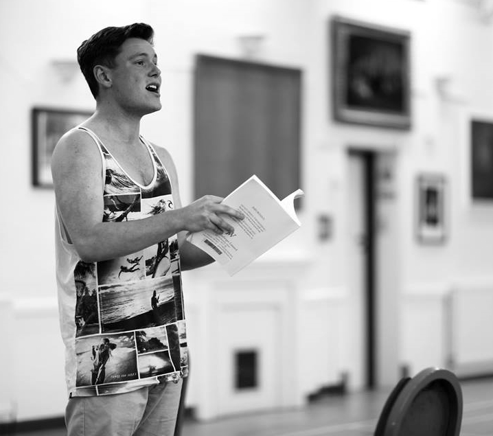 Matt in an early rehearsal (Photo courtesy of Front of House Photography )