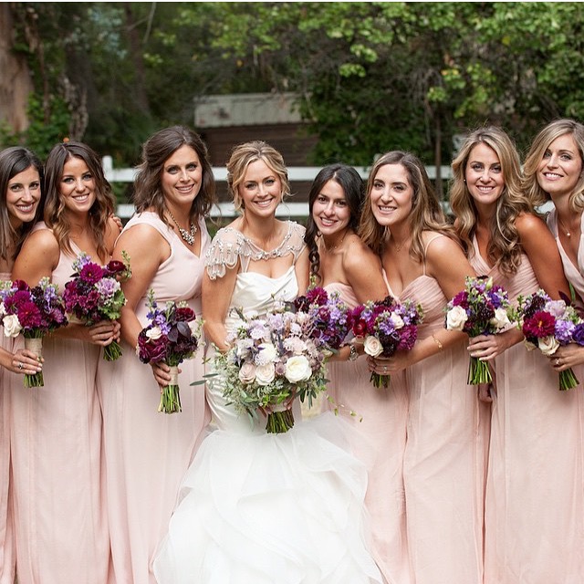 Kimberly's artistry featured in INSIDE WEDDINGS magazine.