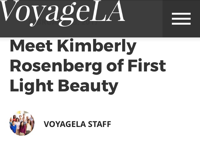  Read more about how VoyageLA highlights First Light Beauty as one of The Valley's hidden gems...