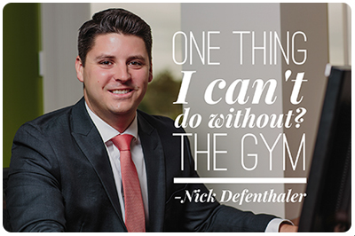 Slightly Off-Center: What is the one thing you cannot do without?