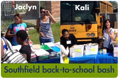 The Center Helps Send Southfield Students Back to School