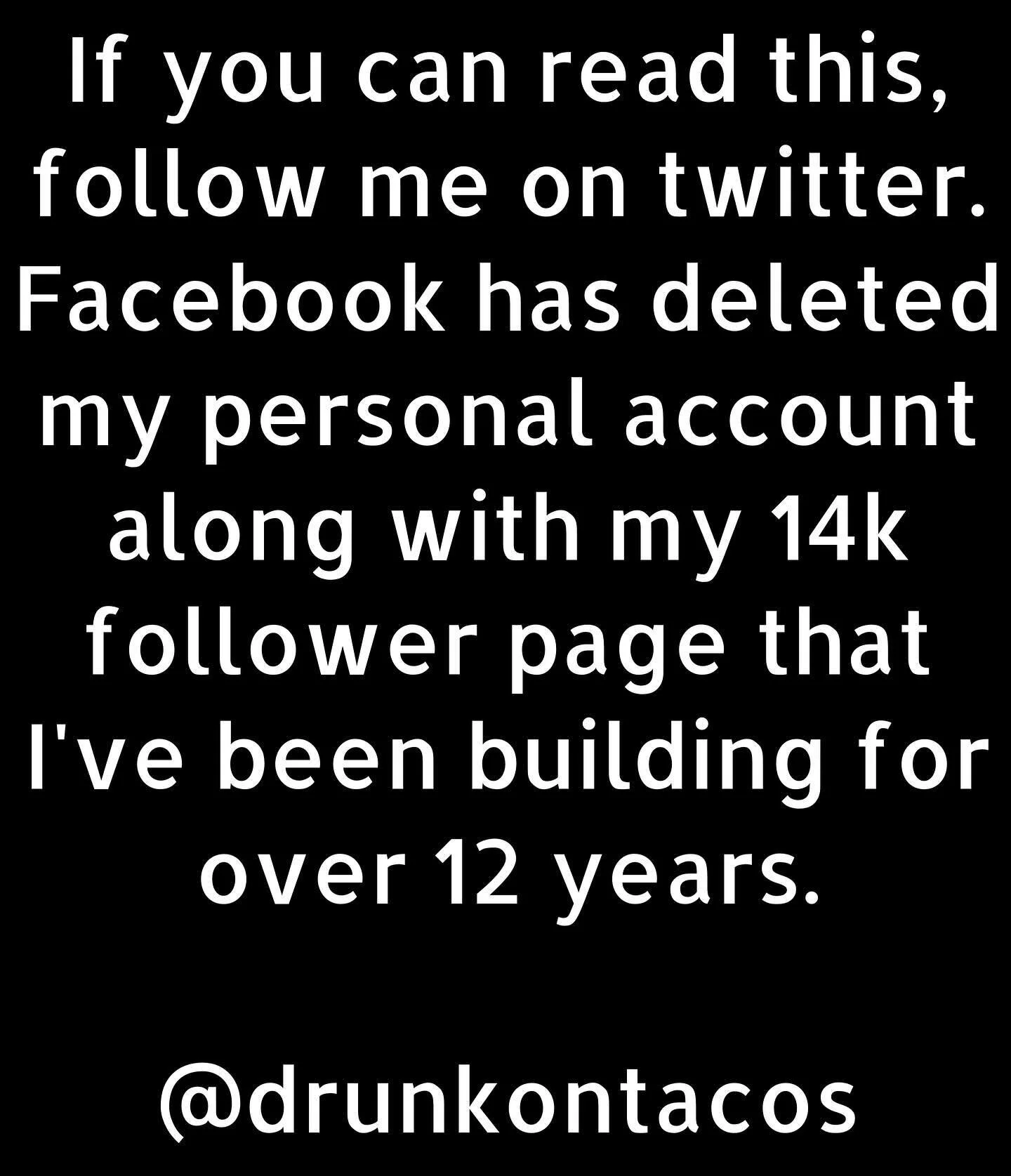 On the morning of December 7th, Zuckerberg and his gutless goons wiped away the accounts of many of his users without warning and without explanation. A lot of business owners lost their ability to manage their businesses on Facebook because of this.