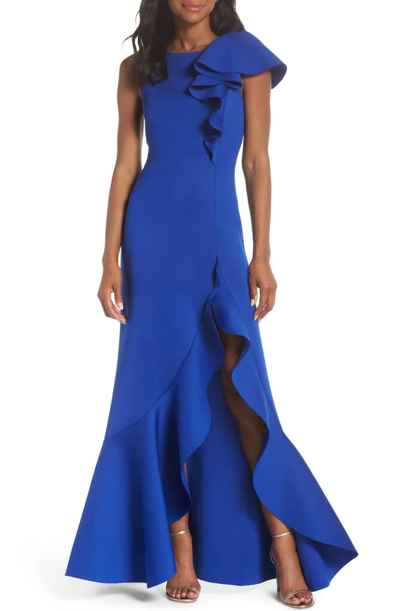 Make a statement in this dress . It’s hard to go wrong with this color!