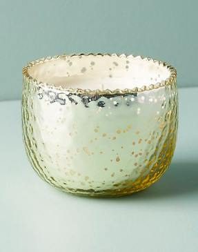 We wish our office smelled like this Anthropologie candle all the time! It’s the perfect little gift.