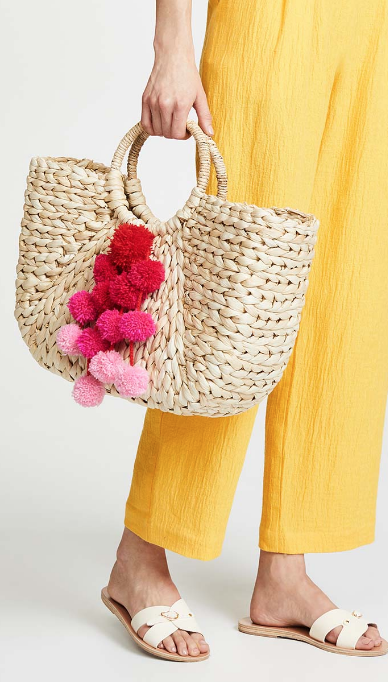 Hat Attack Straw Bag