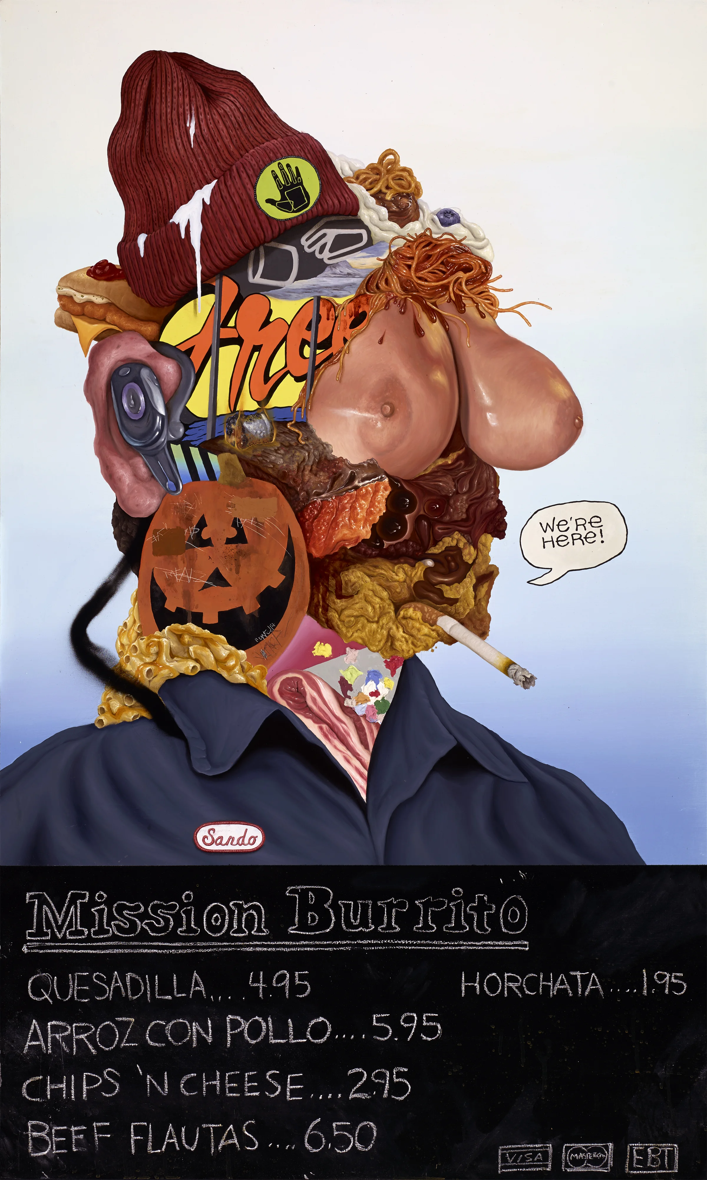 Strip Club Buffet (Arcimboldo cruises down Canoga Avenue)