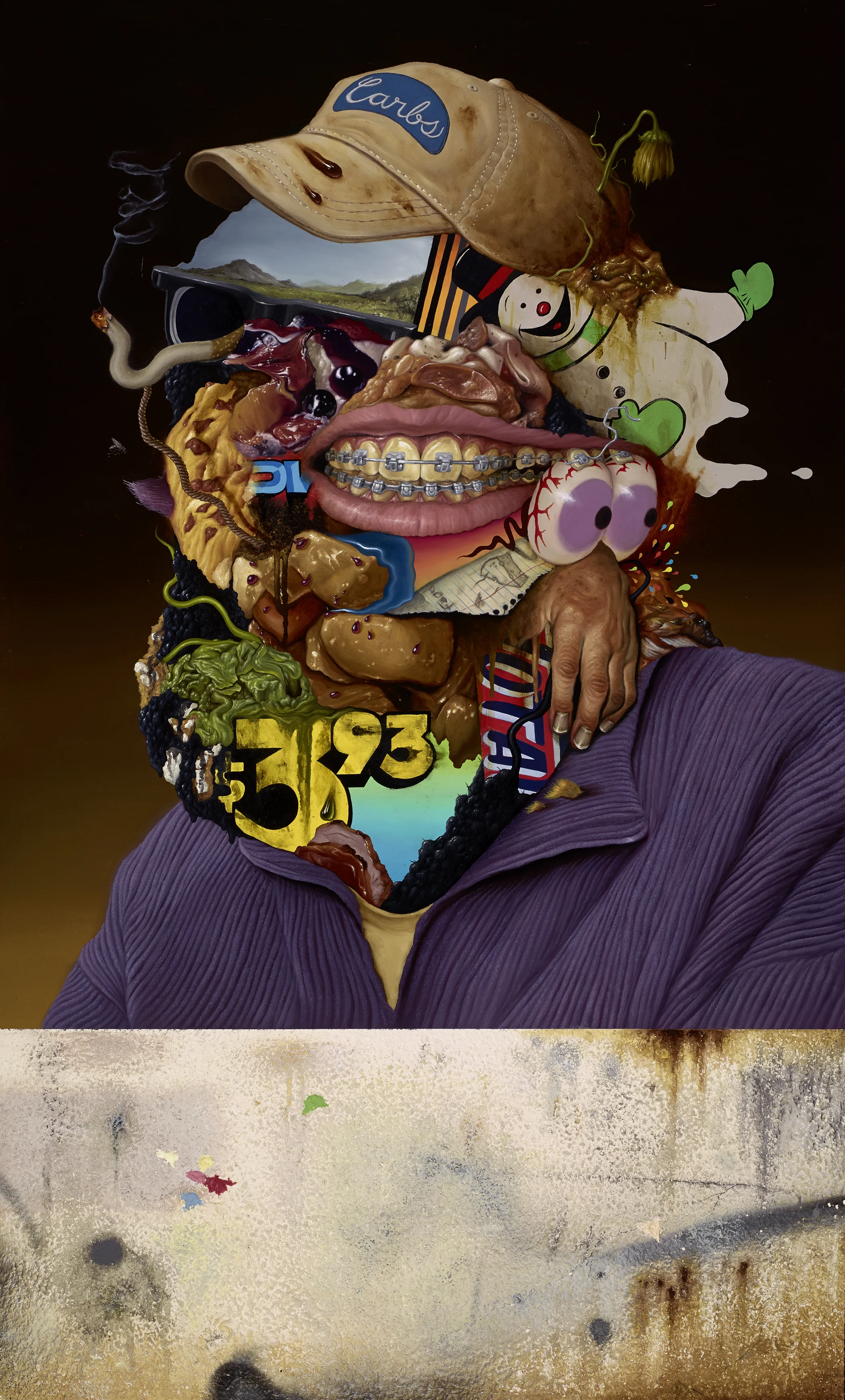Mad Carbohydrates (Arcimboldo takes a trip to the Topanga Mall)
