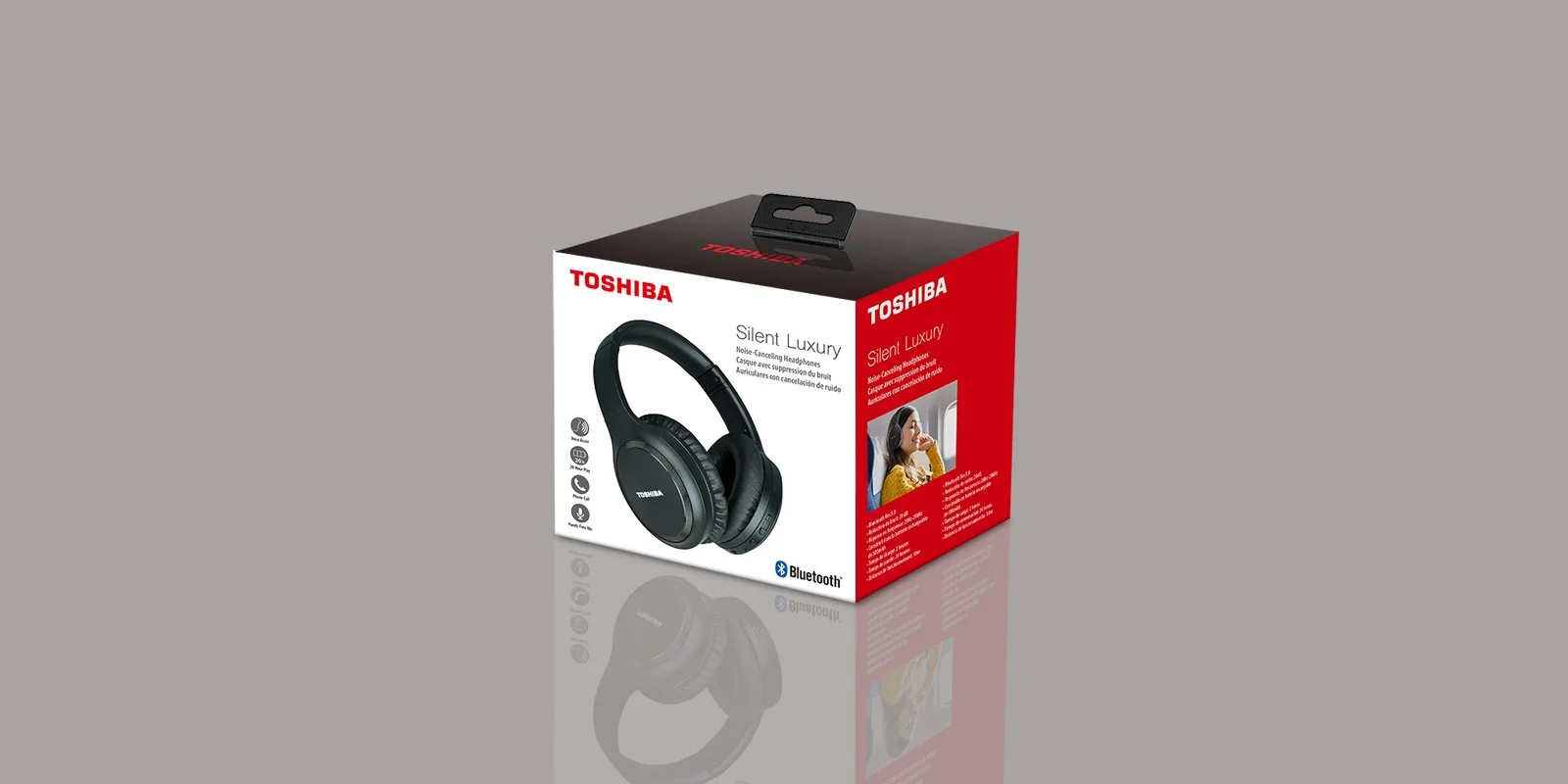 Toshiba Headphones Package