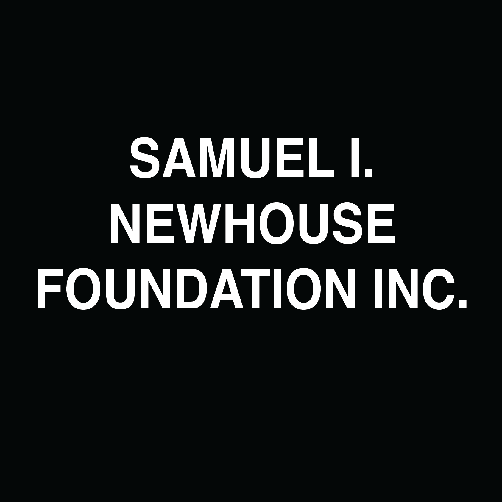 Samuel I. Newhouse Foundation Inc.