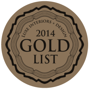 <br>Luxe Magazine 2014 Gold List Award Recipient