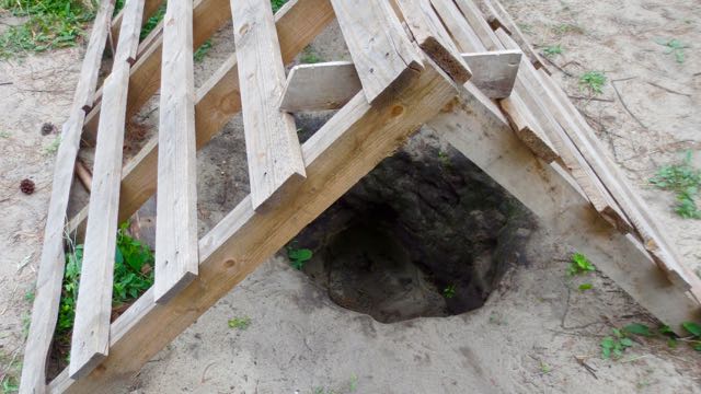 The perfectly excavated hole, worked on over time, provides story and connection with the Earth. And both will always bring you back to the place you belong. The center, the space between, comfortable in yourself in the world.