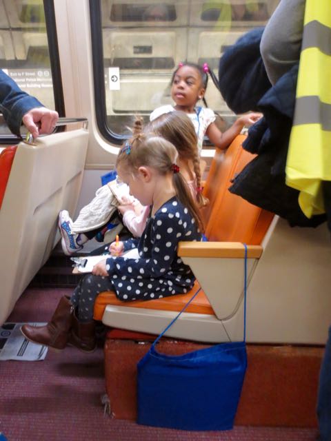 And on the train.