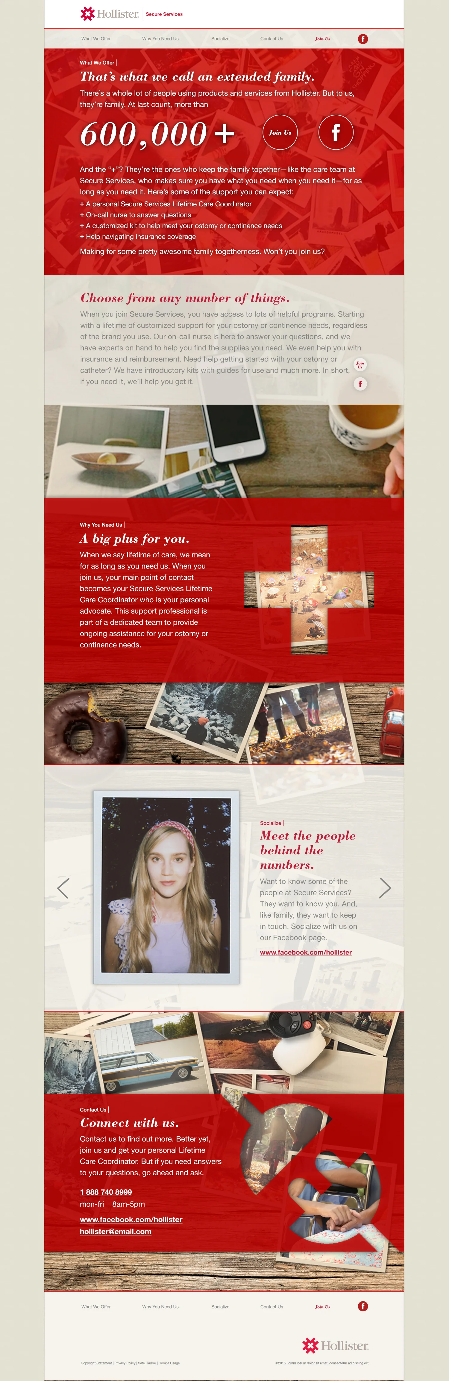 Hollister Secure Services Responsive Site