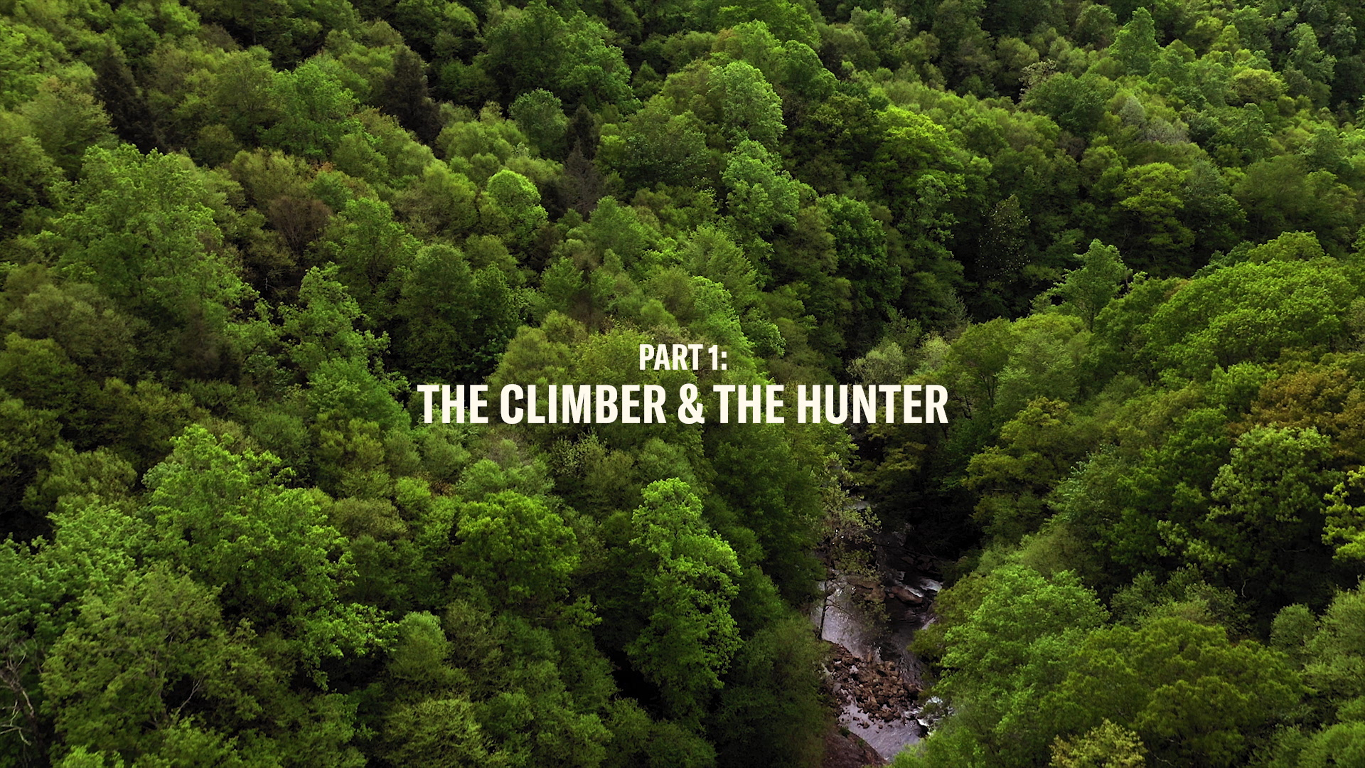 THE CLIMBER &amp; THE HUNTER